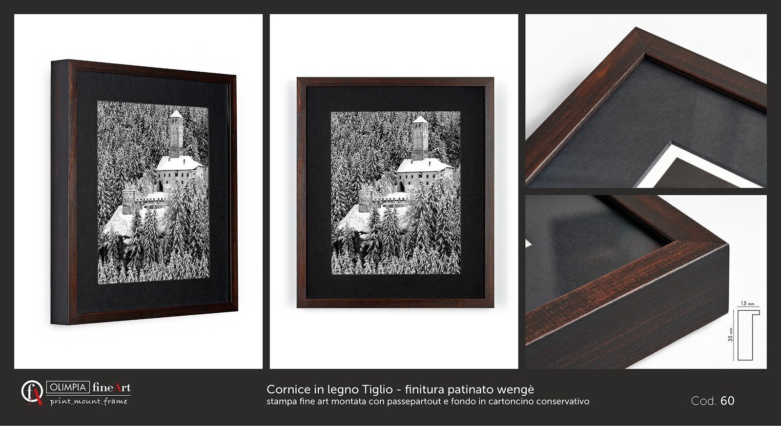 Scheda cornice 60