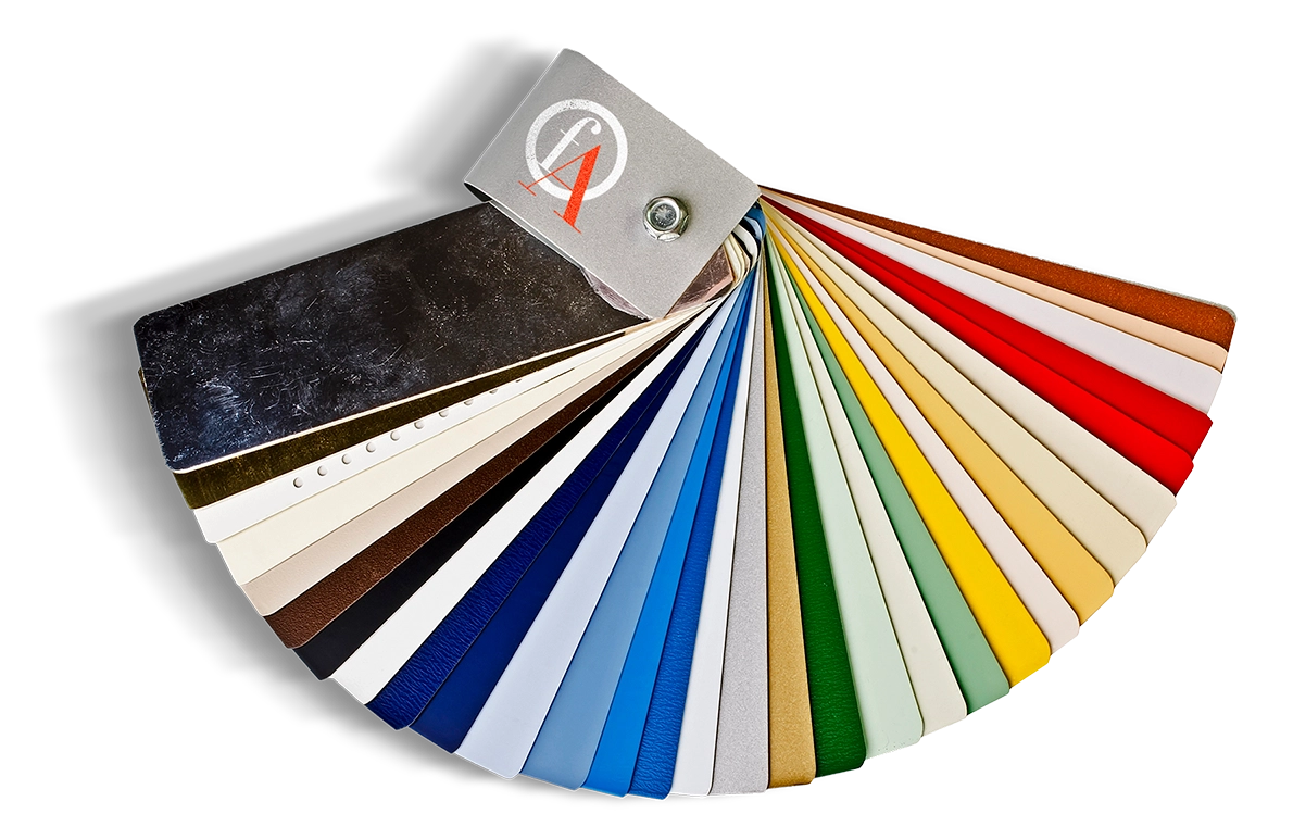 Campionario colori tessuti