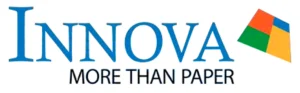 INNOVA Carta Fine Art logo Logo Innova Art More than paper - Carte d'archivio e supporti digitali Fine Art