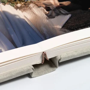 Album-libro con apertura lay-flat 180 gradi (steso senza cuciture) perfetto per foto panoramiche doppie - Olimpia Fine Art